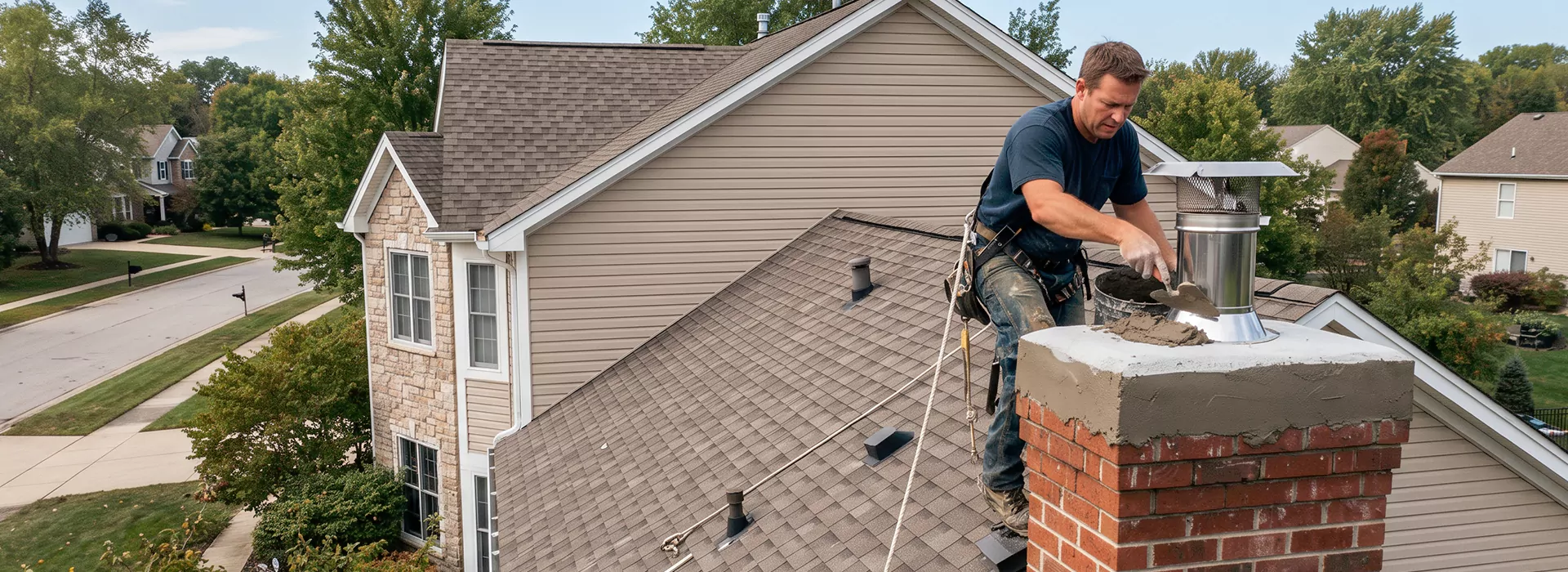 Chimney Crown Installation Linden, NJ