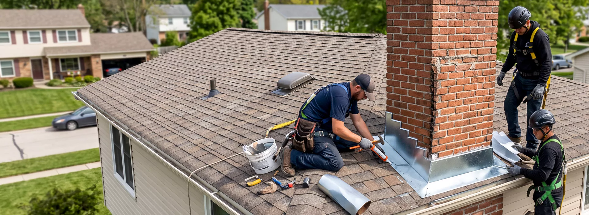 Chimney Flashing Services Linden, NJ