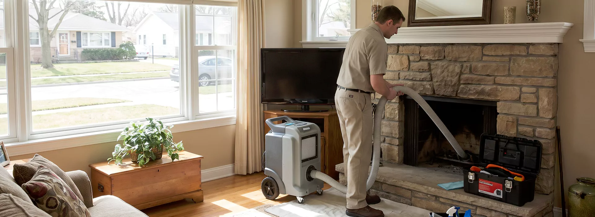 Fireplace Smell Removal in Linden, NJ