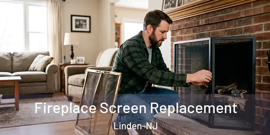 Fireplace Screen Replacement Linden-NJ