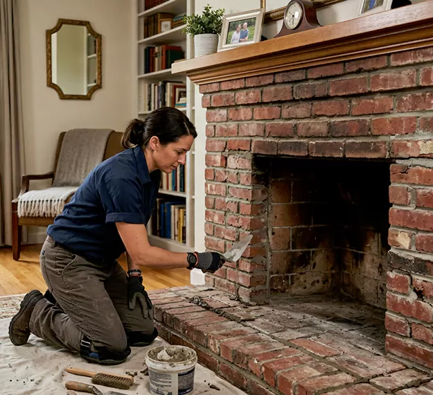 Certified Brick Fireplace Repair Company: Your Local Fireplace Masonry Repair Team in Linden, NJ