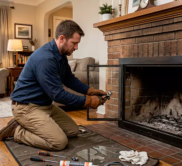 Certified Fireplace Glass Replacement Company: Your Local Fireplace Glass Repair Team in Linden, NJ