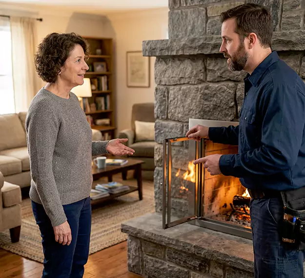 Why Homeowners Choose Our Fireplace Door Installation Team in Linden, NJ?