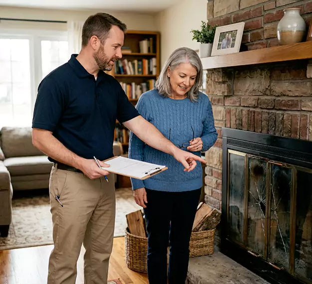 Why Homeowners Choose Our Fireplace Glass Replacement Team in Linden, NJ?