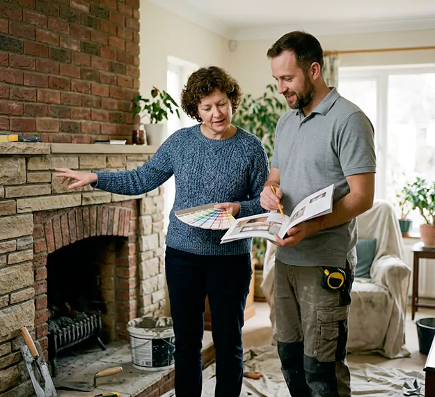 Why Linden Homeowners Choose Our Fireplace Makeover Team?