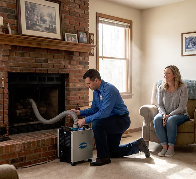 Why Linden Homeowners Choose Our Fireplace Odor Removal Team?