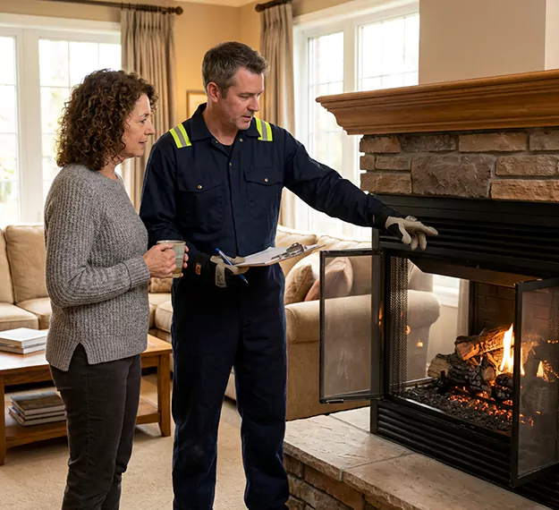 Why Linden Homeowners Choose Our Gas Fireplace Embers Team?