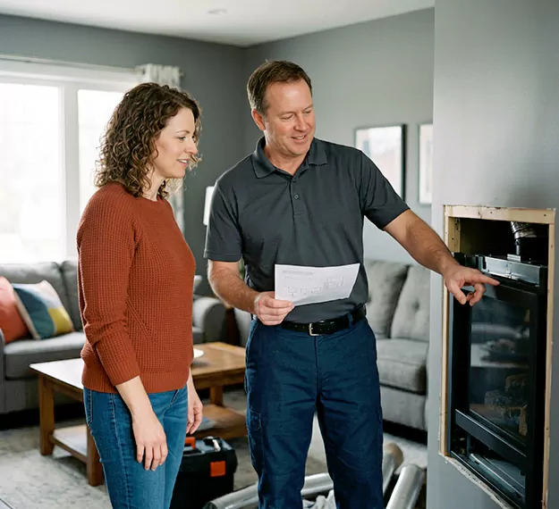 Why Linden Homeowners Choose Our Gas Fireplace Installation Team?