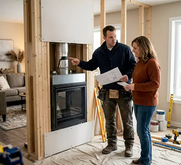 Why Linden Homeowners Choose Our Prefab Fireplace Installation Team?