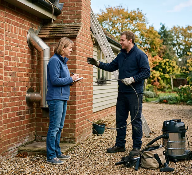 Why Linden Homeowners Choose Our Wood Stove Chimney Services?