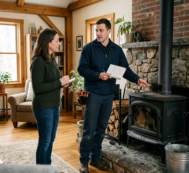 Why Linden Homeowners Choose Our Wood Stove Cleaning Team?