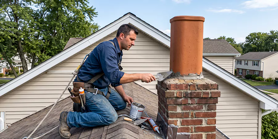 Chimney Pot Leak Repair Linden