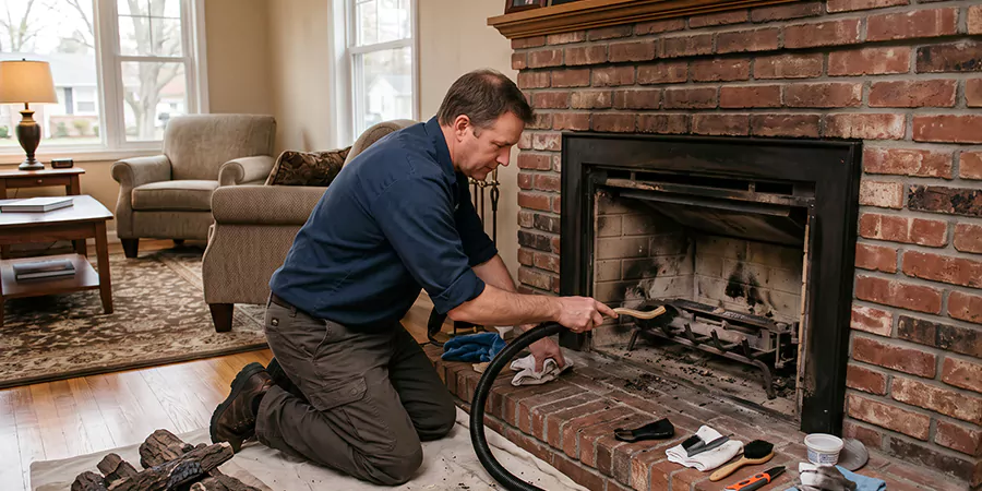 Gas Fireplace Restoration Linden
