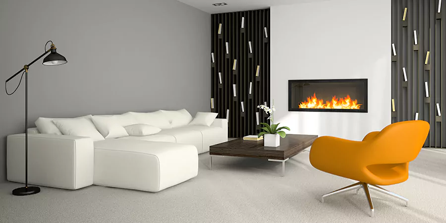 Custom Electric Fireplace Design Linden