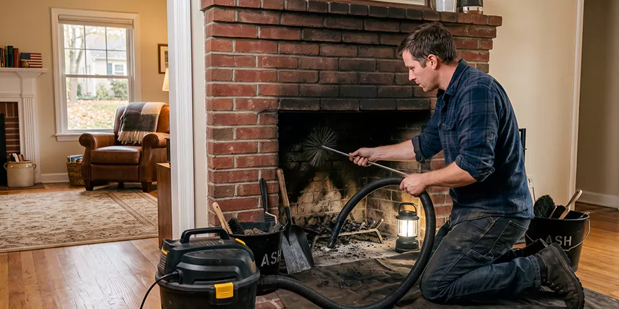 Professional Fireplace Cleaning Linden