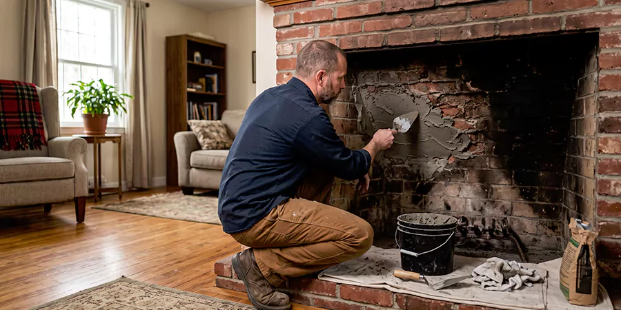 Modern Fireplace Refacing Linden