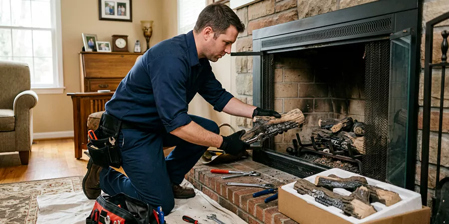 Ventless Gas Log Replacement Linden